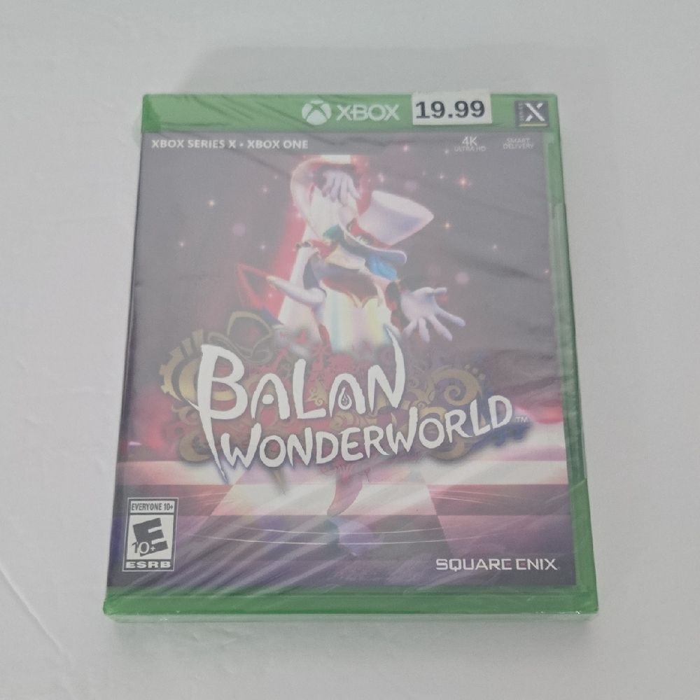 Slight Nick In Wrapping Balan Wonderworld for Xbox - Green Case